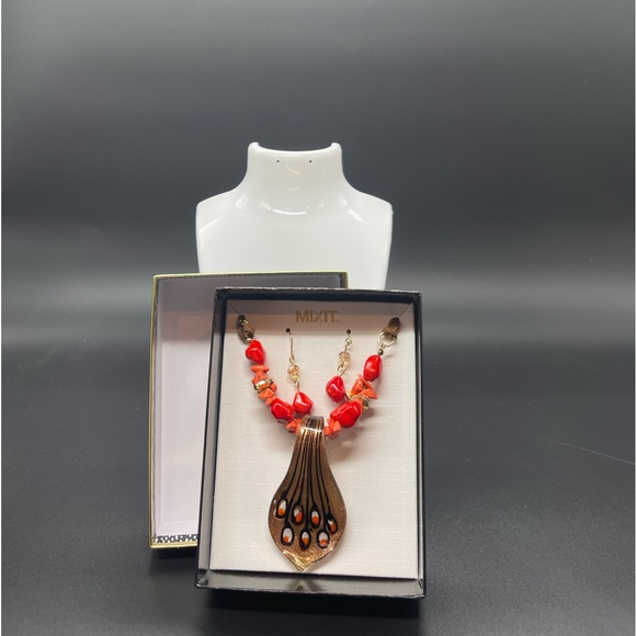 Box Set MixIt Statement Piece Necklace and Earring - Picture 10 of 11